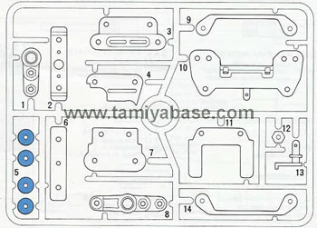 Tamiya Grappe J Top-Force 9115041