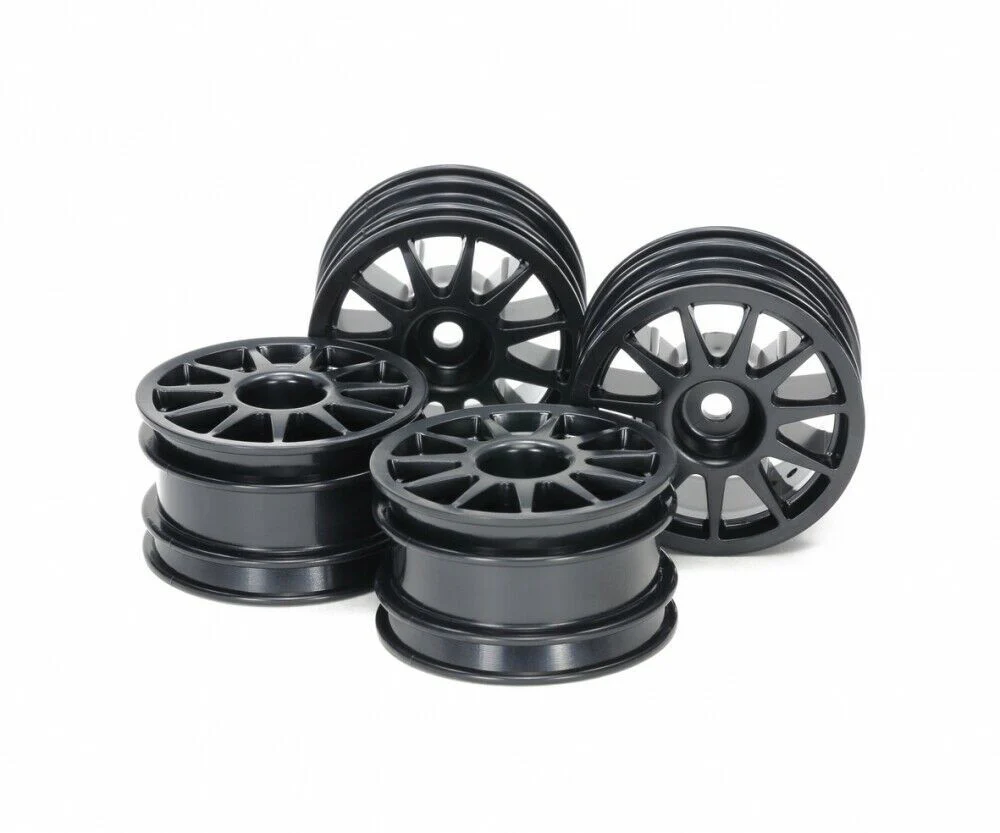 Tamiya Jantes M-Châssis 11 Branches Noires (x4) 51665