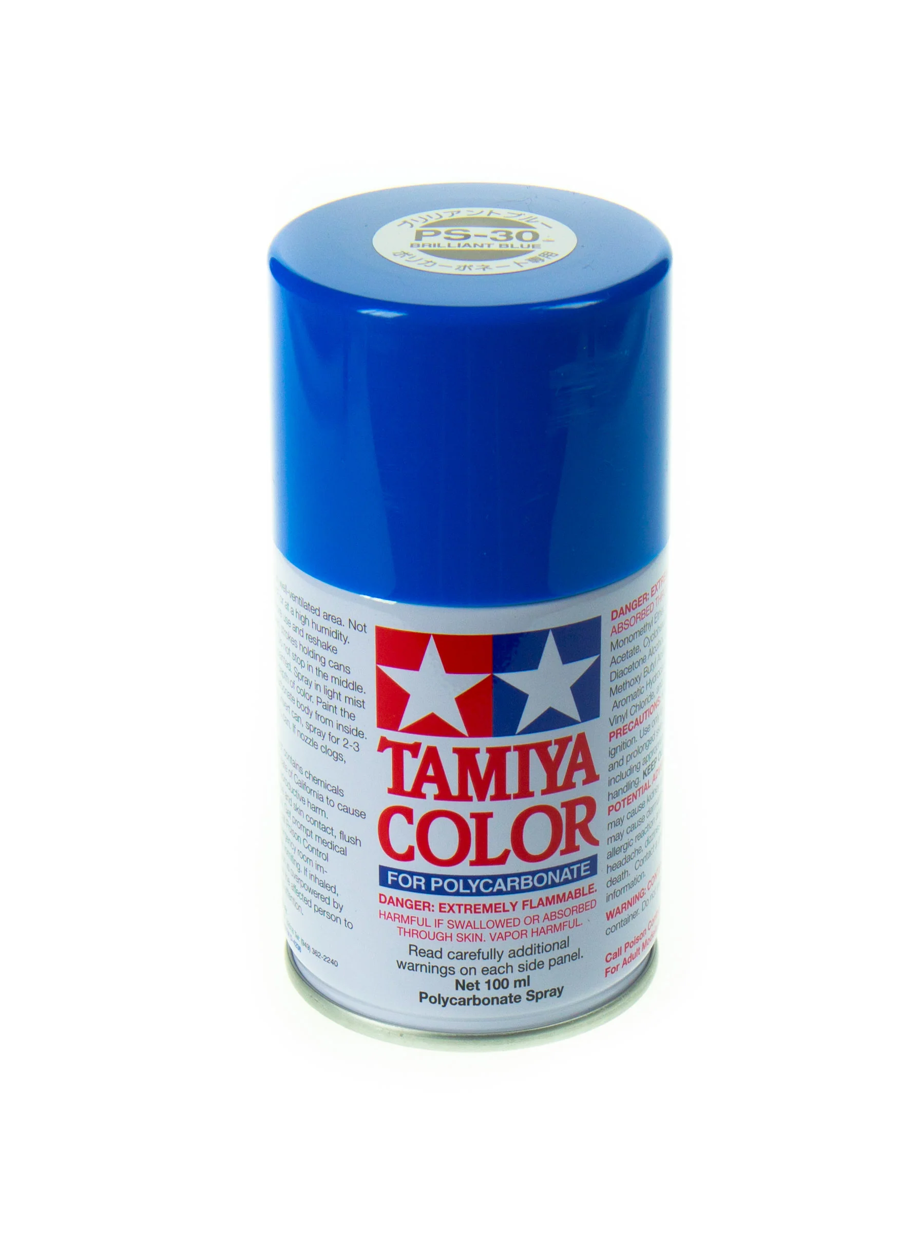 Tamiya Peinture Lexan Bleu Brillant PS-30 86030