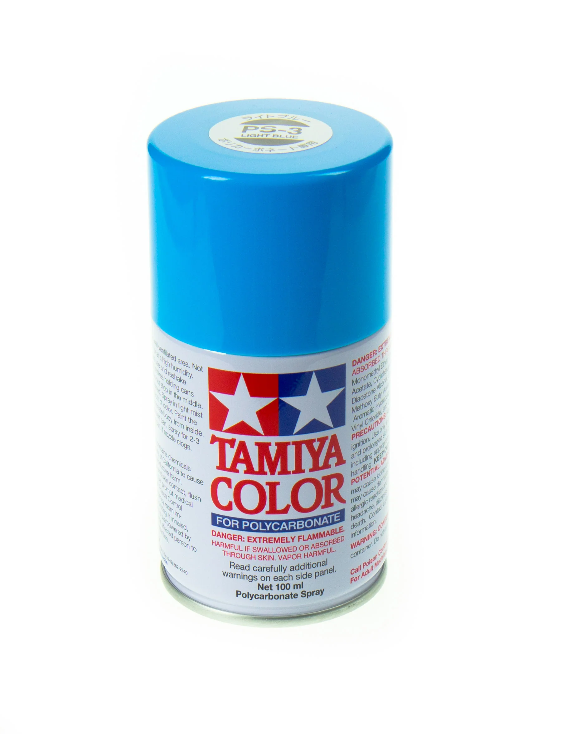 Tamiya Peinture Lexan Bleu Clair PS-3 86003