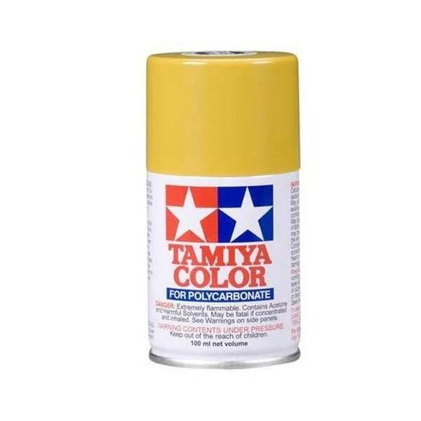 Tamiya Peinture Lexan Jaune Moutarde PS-56 86056