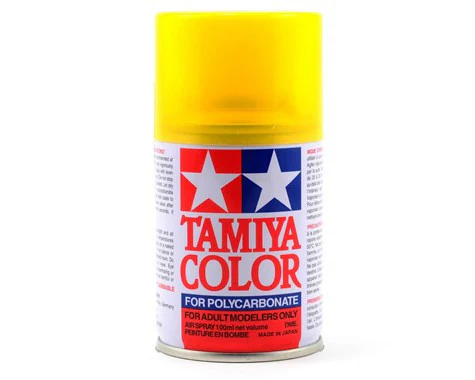 Tamiya Peinture Lexan Jaune Translucide PS-42 86042