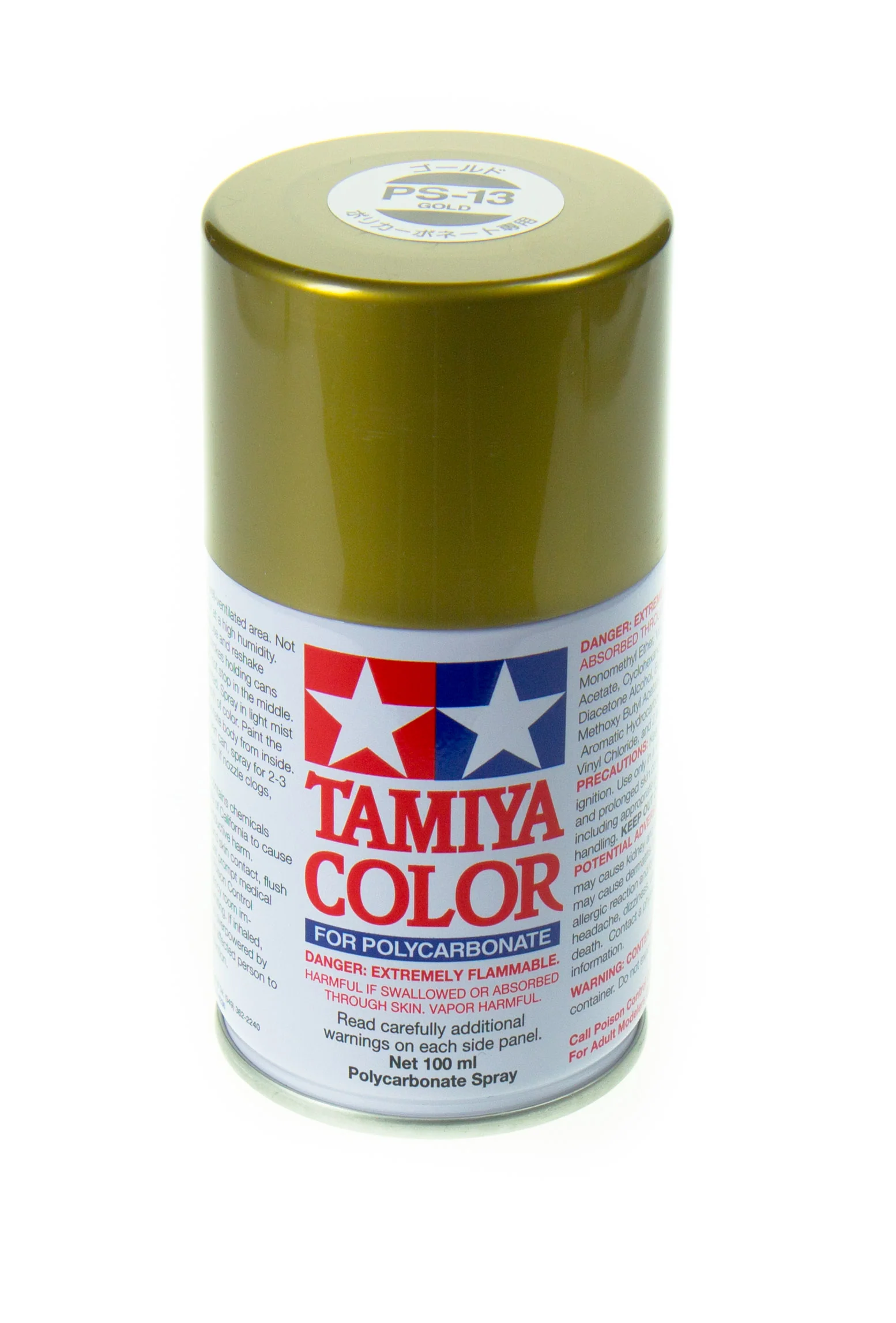 Tamiya Peinture Lexan Or PS-13 86013