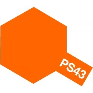 Tamiya Peinture Lexan Orange Translucide PS-43 86043 - Image 2