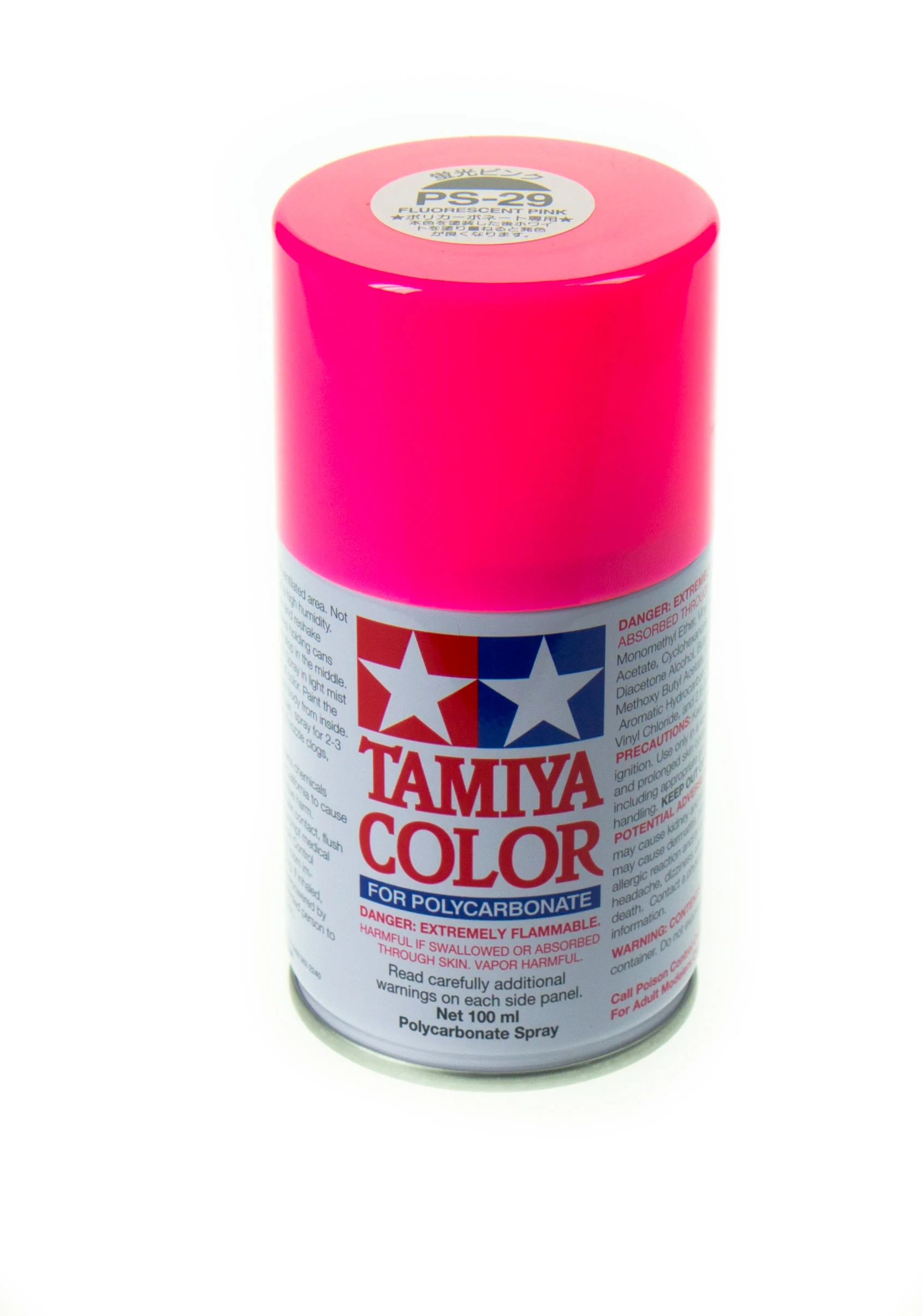 Tamiya Peinture Lexan Rose Fluo PS-29 86029