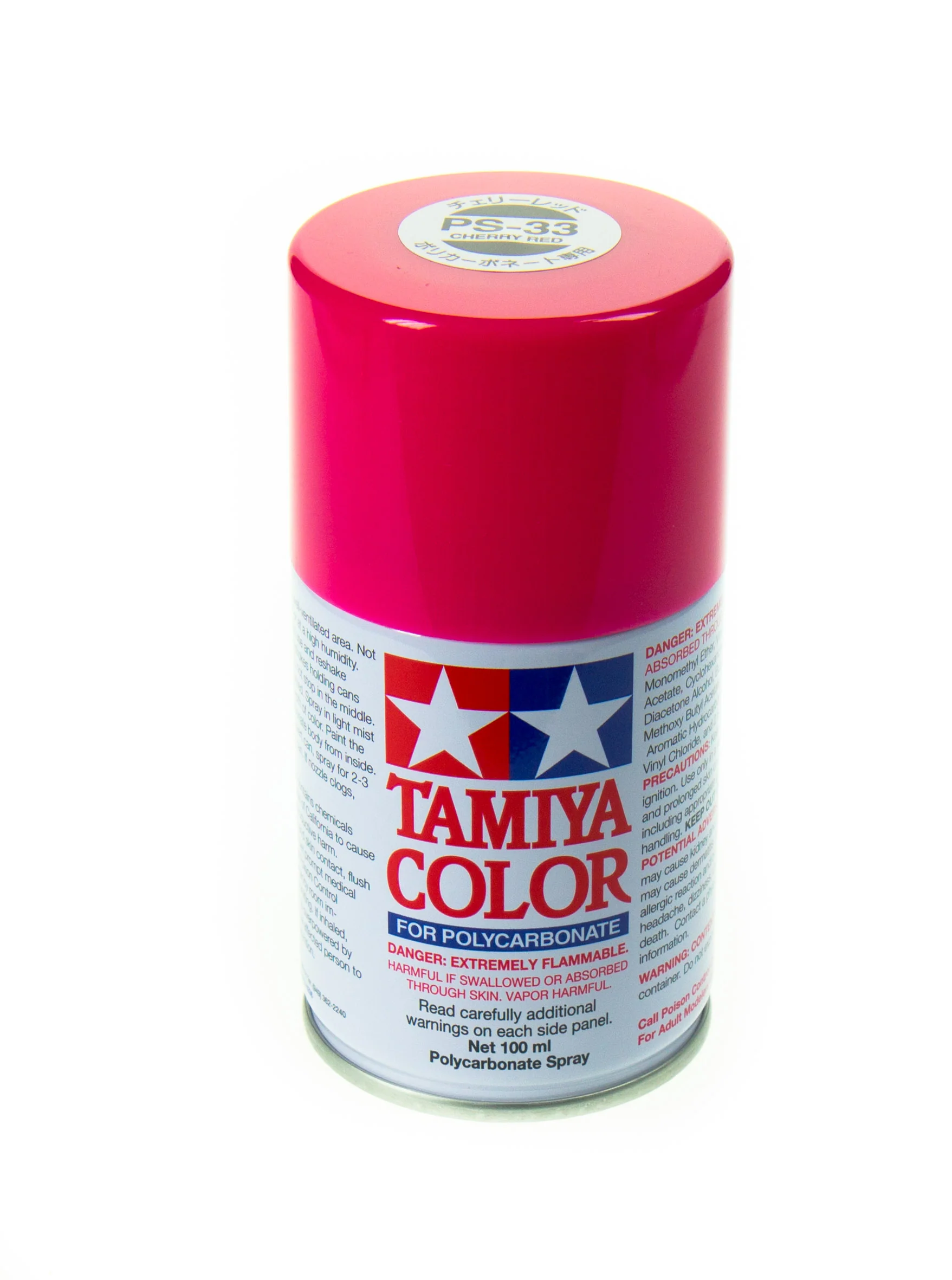 Tamiya Peinture Lexan Rouge Cerise PS-33 86033