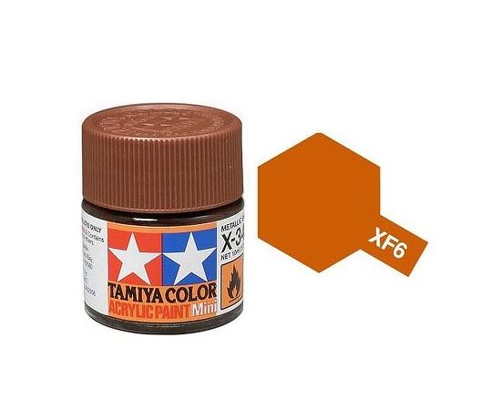 Tamiya Peinture Mini XF6 Cuivre Mat 81706