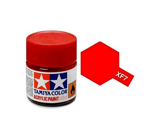 Tamiya Peinture Mini XF7 Rouge Mat 81707