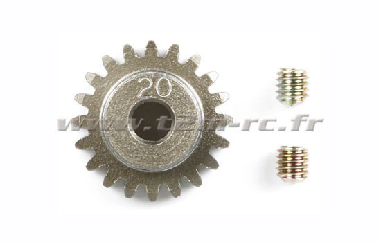 TAMIYA Pignons Moteur 20T Module 0.6 53509