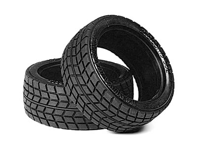 Tamiya Pneus Racing radial 26mm (x2) 50419