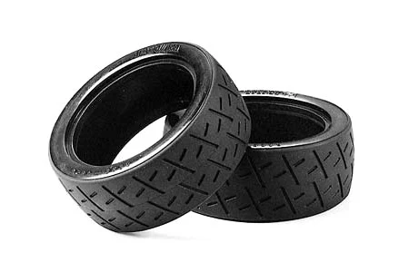 Tamiya Pneus Racing semi-slick 26mm (x2) 50810