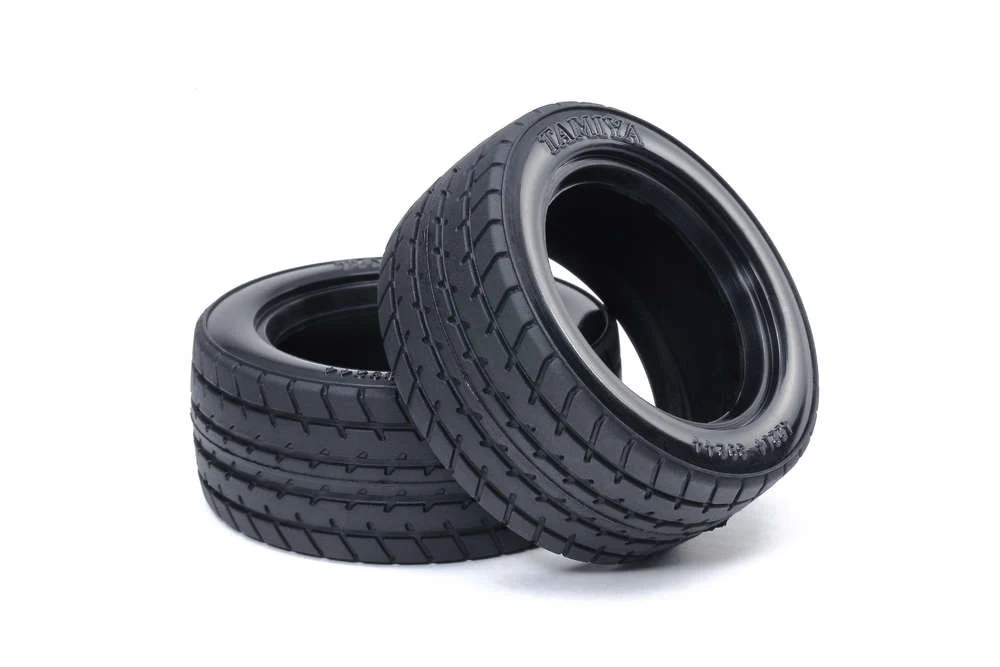 Tamiya Pneus Radial 60D Hard M-châssis (x2) 54999