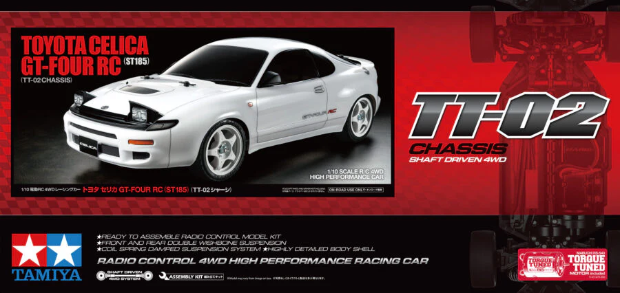 Tamiya TT-02 Toyota Celica GT-Four KIT 58730 - Image 3