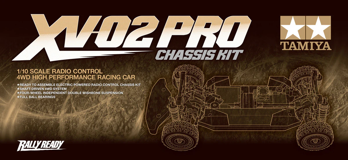 Tamiya XV-02 Pro chassis KIT 58707 - Image 11