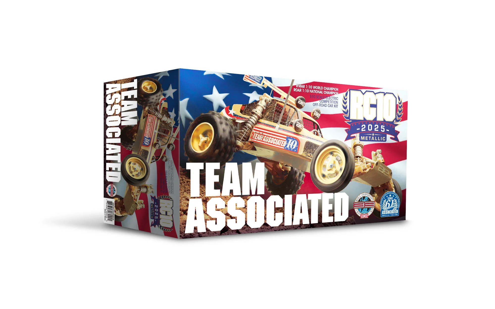 Team Associated Buggy RC10 2025 Metallic Edition Kit 6042 - Image 3