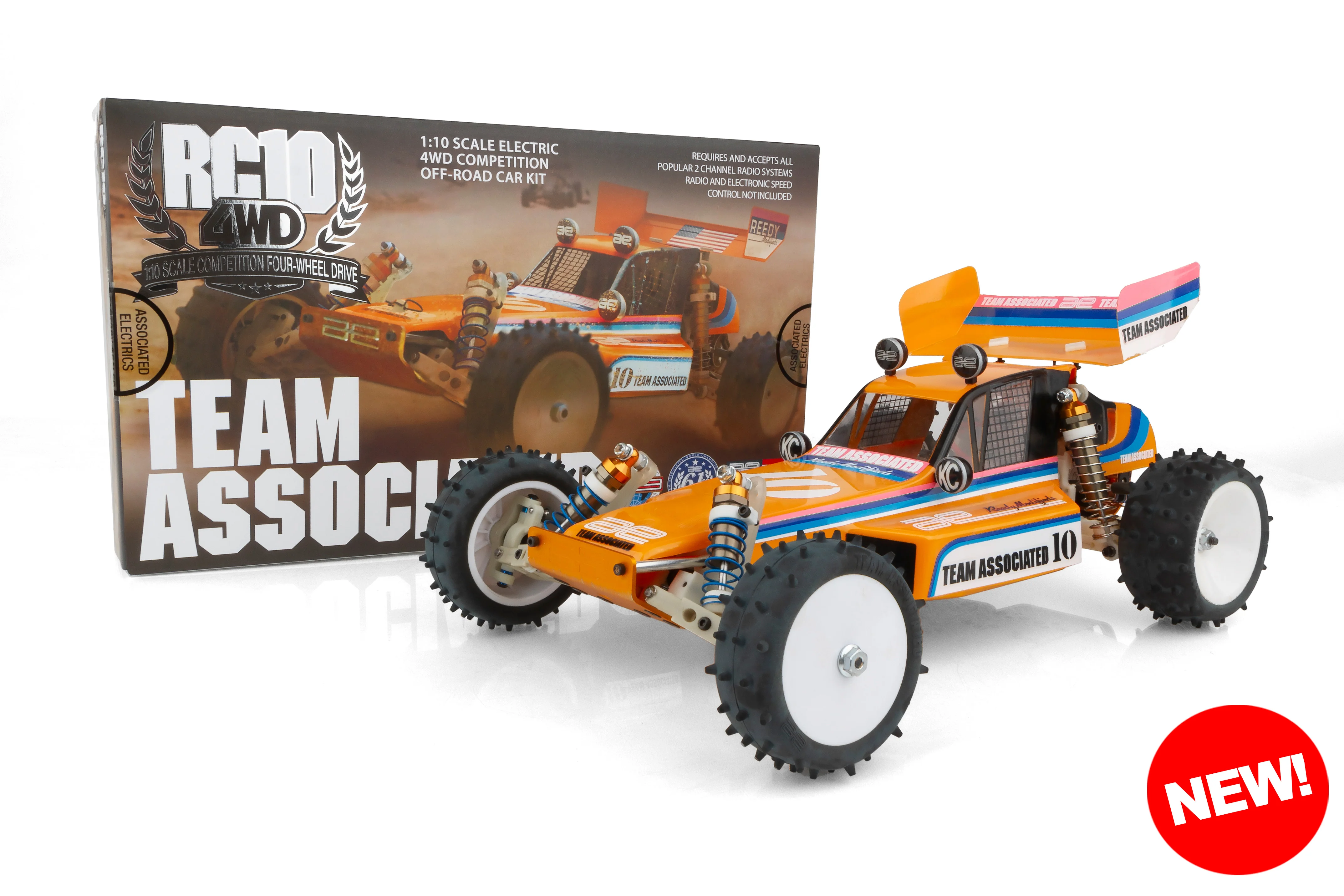 Team Associated Buggy RC10 4WD Kit 6040 - Image 2