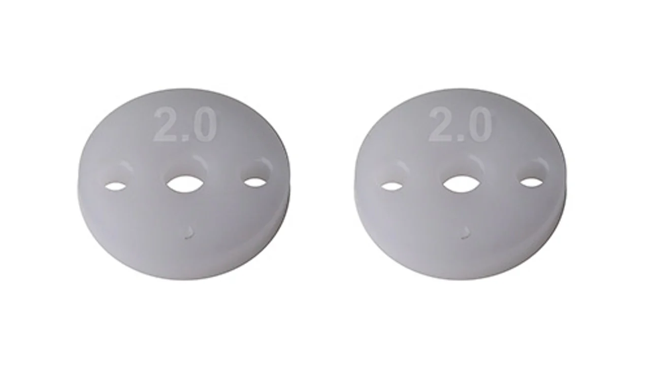 Team Associated Piston amortisseur 13mmx2.5mm 2x2.0 (x2) RC10 B7 92429