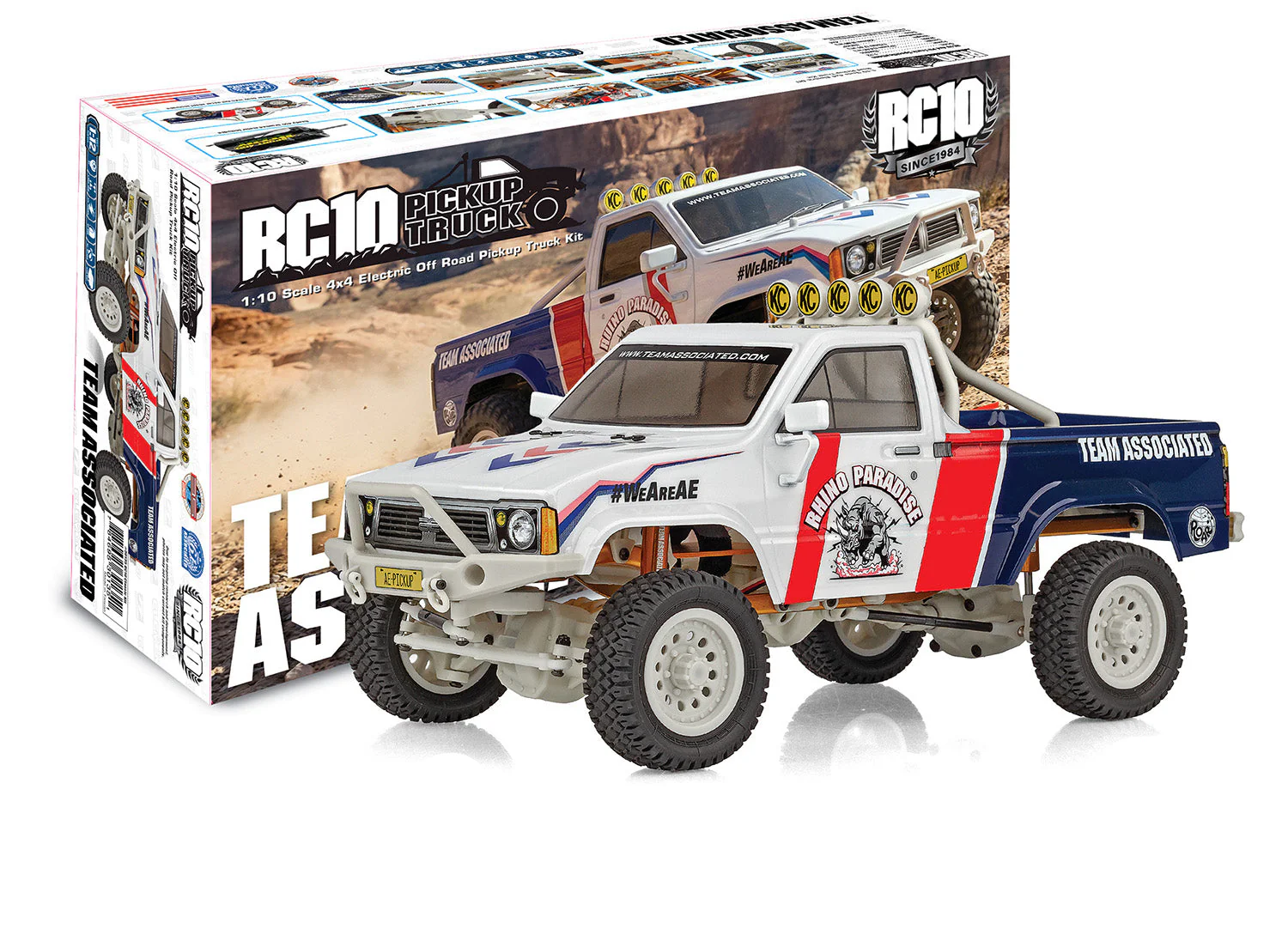 Team Associated RC10 4x4 Pickup Truck 1/12 KIT 40015 - Image 6
