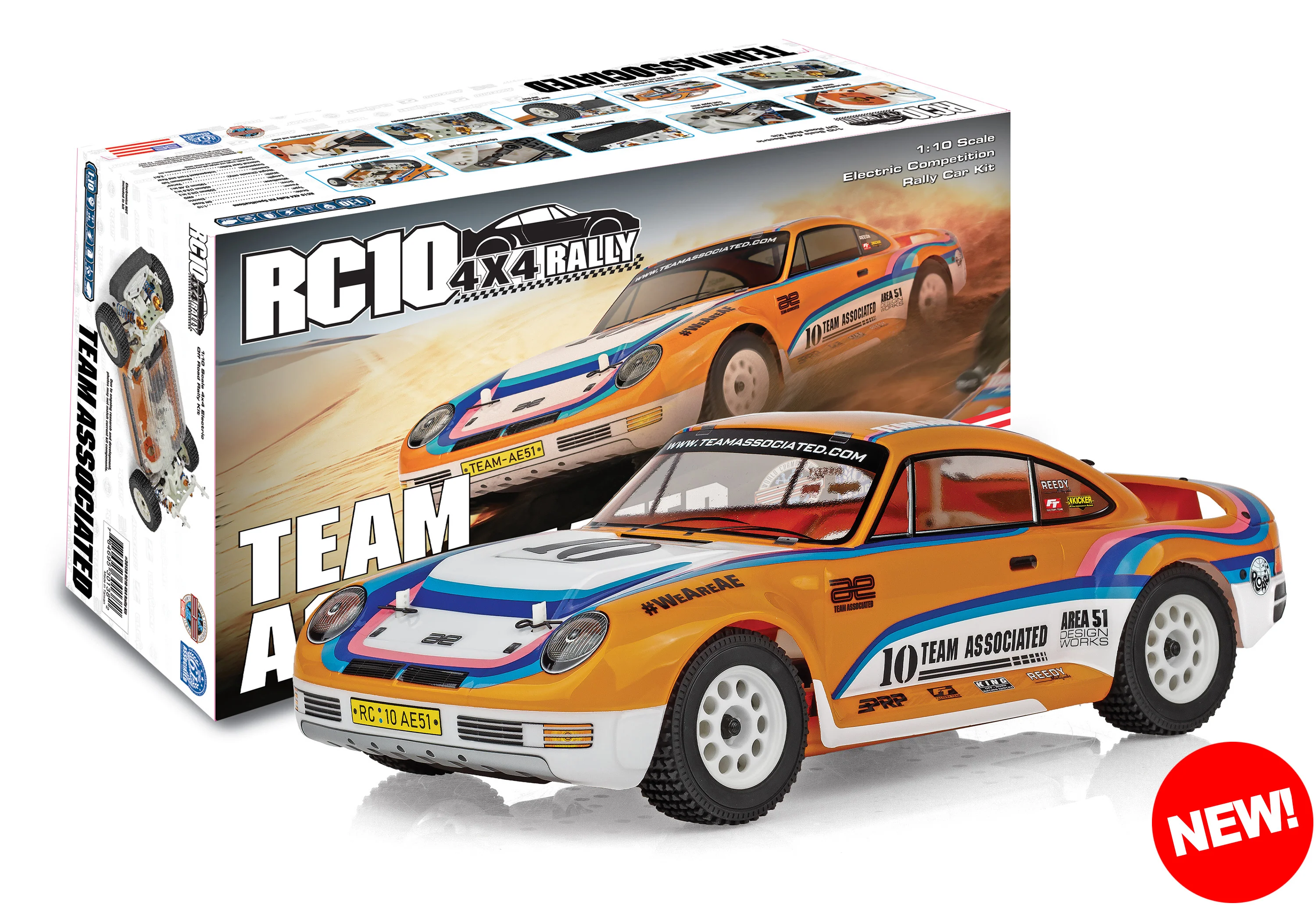 Team Associated RC10 Rally 4x4 KIT 30138 - Image 7
