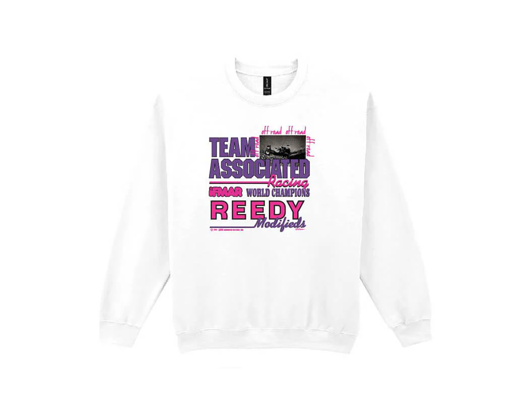Team Associated Reedy Sweat-Shirt Vintage Worlds 1989 Race SP025