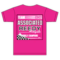 Team Associated Reedy T-Shirt Retro 80'S Rose SP005P - Image 2