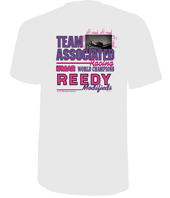 Team Associated Reedy T-Shirt Vintage Worlds 1989 Race SP022 - Image 2