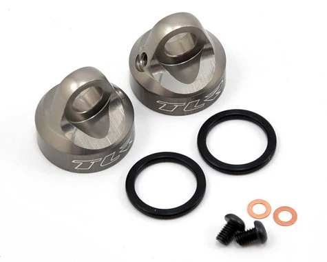 TLR Bouchons d'amortisseurs Alu Ten SCTE (x2) TLR5062
