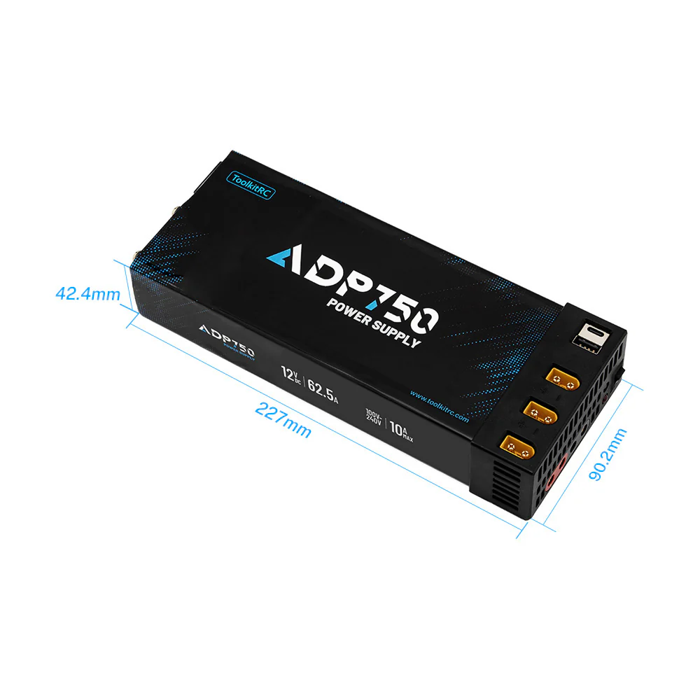 ToolkitRC Alimentation 12V ADP750 750W 62A TK24300 - Image 3