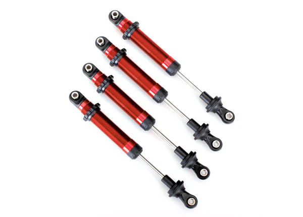 Traxxas Amortisseur GTS Alu Rouge (x4) TRX-4 8160R