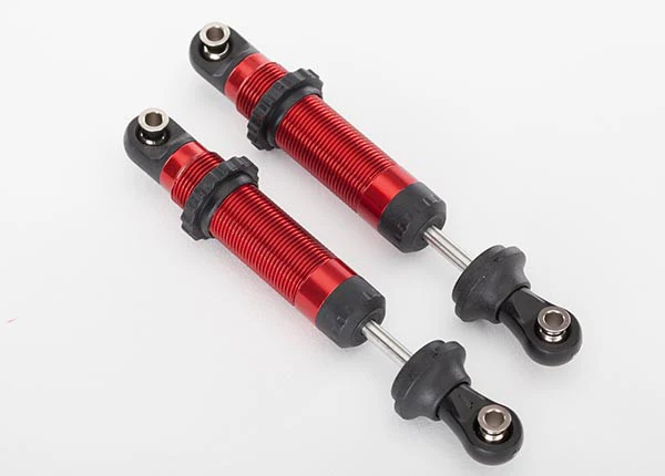 Traxxas Amortisseurs GTS Alu Rouge (x2) 8260R