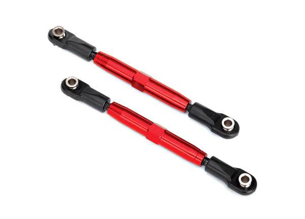 Traxxas Biellette Alu Rouge 73 mm (x2) 3644R