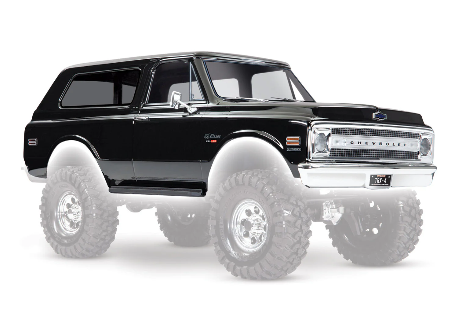 Traxxas Carrosserie Chevrolet Blazer 1969 Noir 9112X - Image 4
