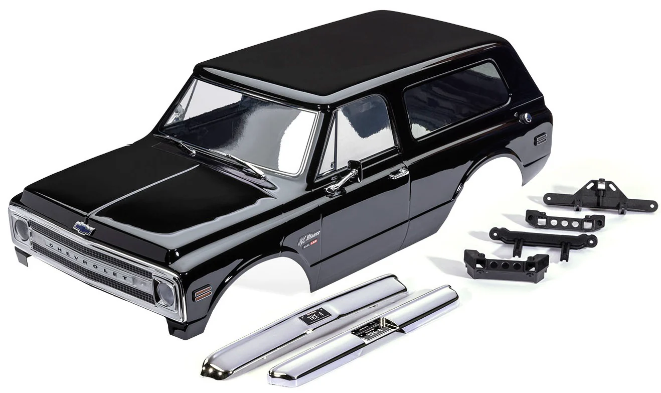 Traxxas Carrosserie Chevrolet Blazer 1969 Noir Clipless 9131-BLK