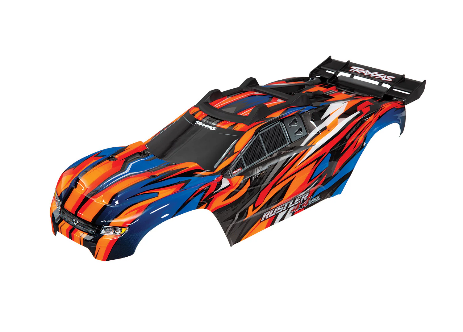 Traxxas Carrosserie Rustler 4X4 Orange 6717T