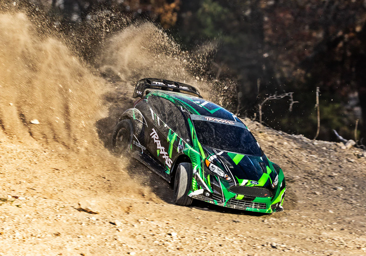 Traxxas Fiesta ST Rally VXL TSM RTR 74276-4 - Image 24