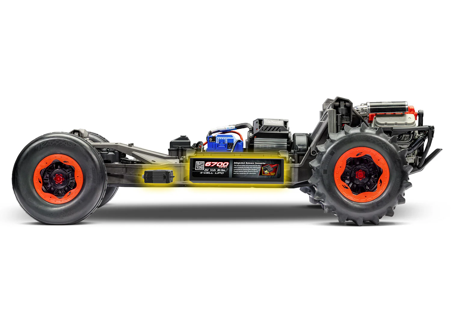 Traxxas Funco Sand Car VXL 8S TSM RTR 109076-4 - Image 7
