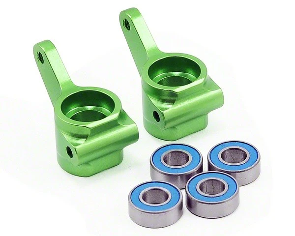 Traxxas Fusée Alu Vert (x2) 3636G