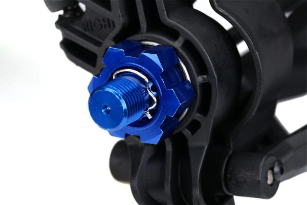 Traxxas Hexagones de Roues 24mm alu bleu (x4) 7756X - Image 2