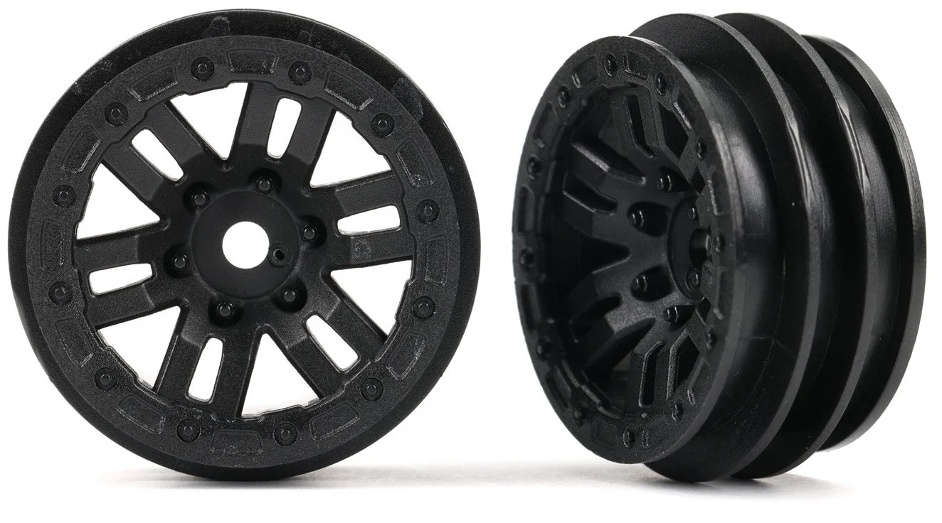 Traxxas Jante Defender Noir 1.0" (x2) TRX-4M 9768