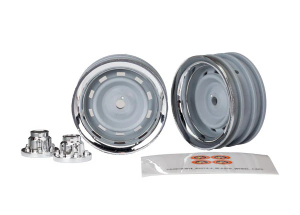 Traxxas Jantes Chrome 1.9 TRX4 Blazer (x2) 8165