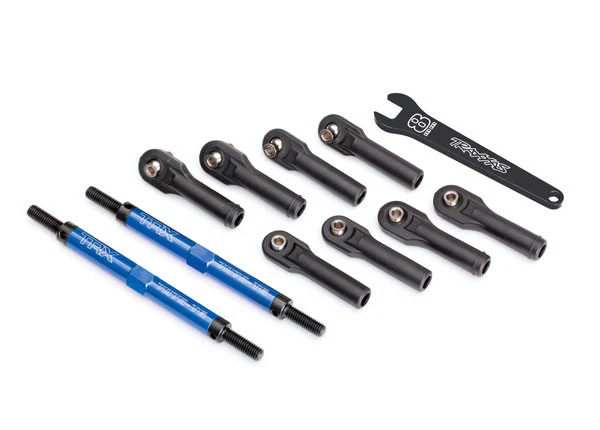 Traxxas Kit Biellettes Alu Bleu 8638X
