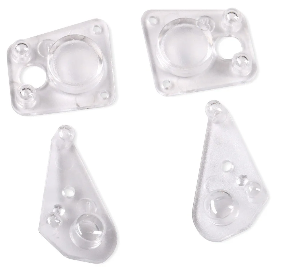Traxxas Lentille de phare Avant et Arrière Carrosserie Defender (4Pcs) TRX-4M 9719