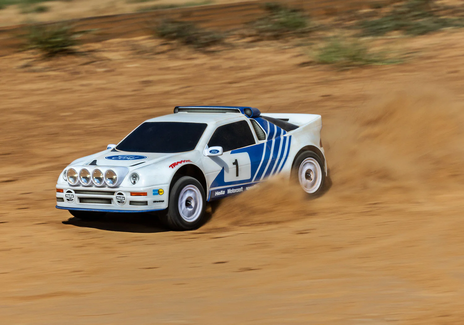 Traxxas Mini Rally VXL Ford RS200 RTR (Accu/Chargeur) 108046-1 - Image 13