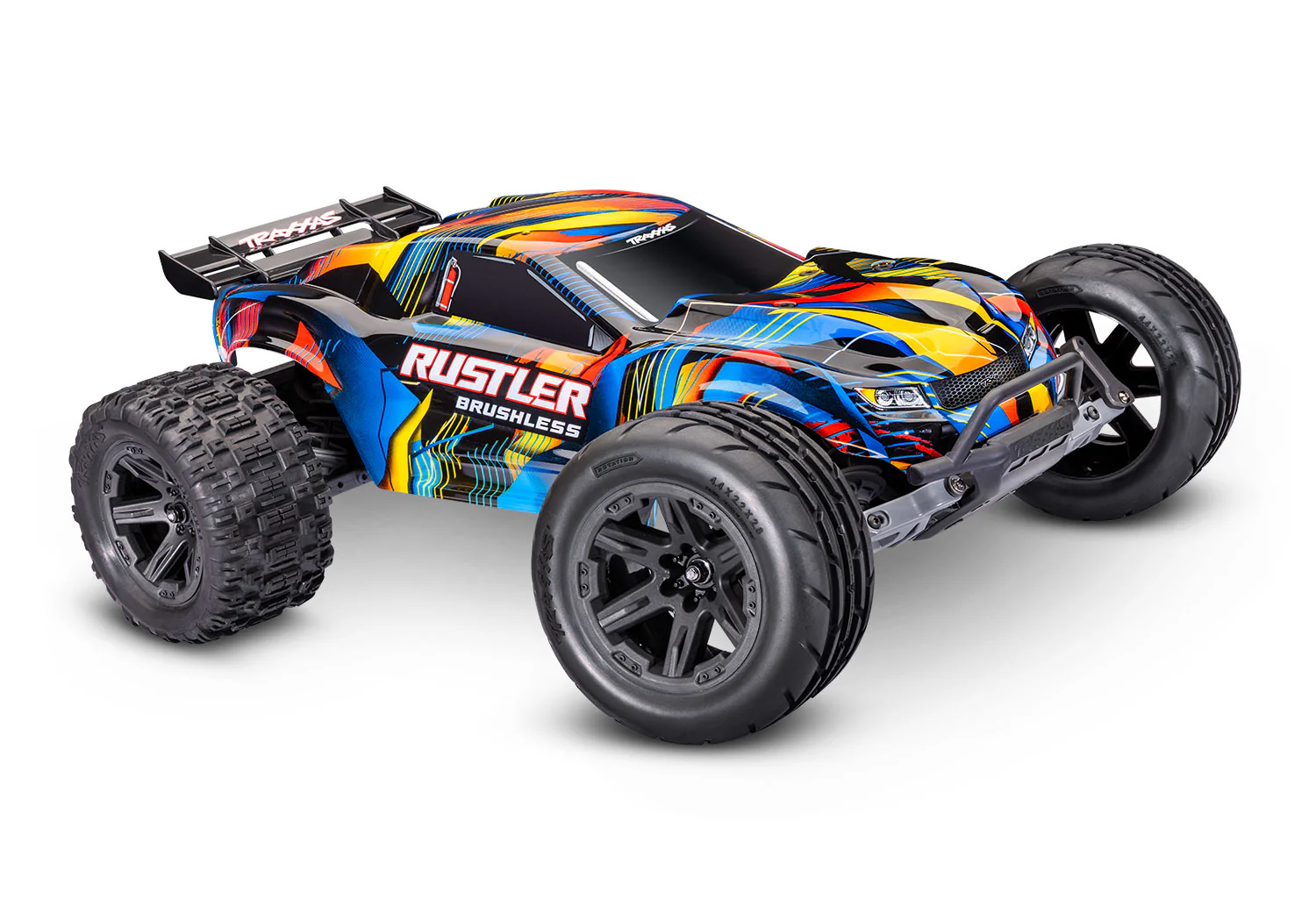 Traxxas Rustler 2wd VX3 Clipless HD RTR 37454-4 - Image 4