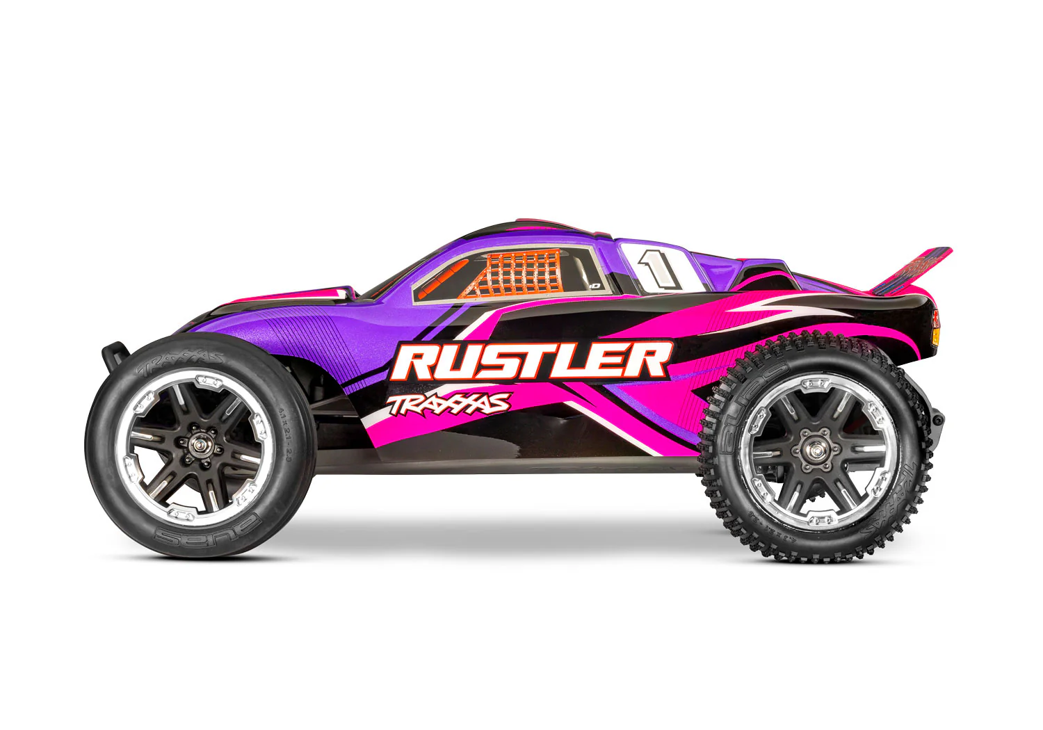 Traxxas Rustler 2wd XL-5 TQ Clipless RTR (Accu/Chargeur) 37254-8 - Image 12