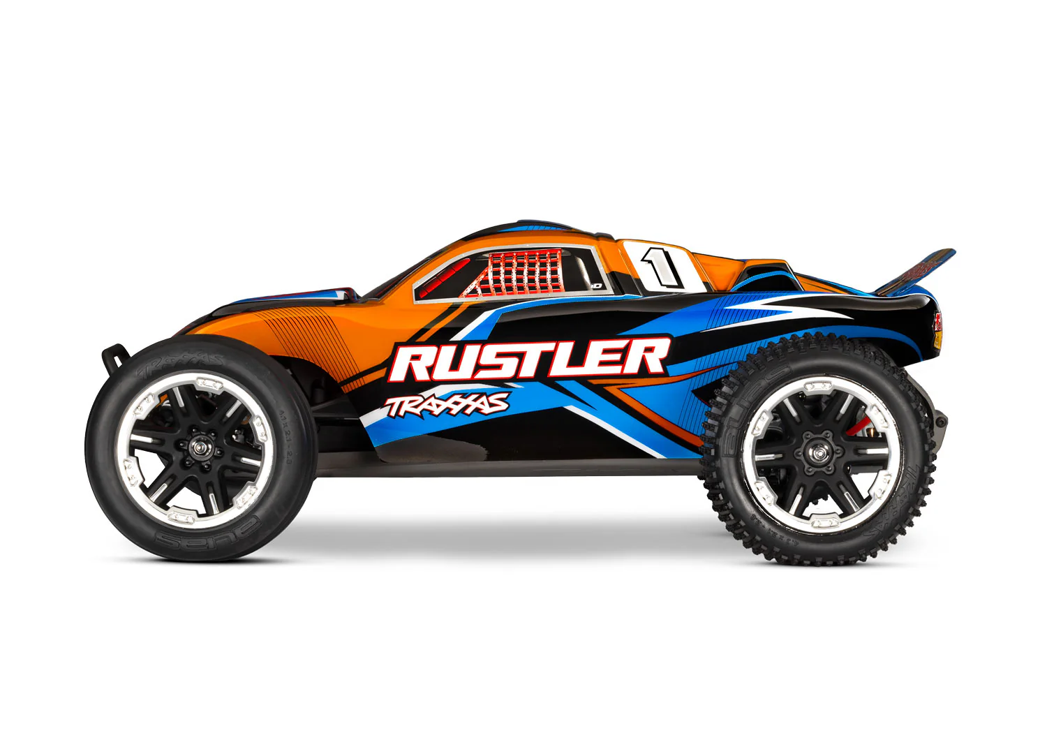 Traxxas Rustler 2wd XL-5 TQ Clipless RTR (Accu/Chargeur) 37254-8 - Image 14