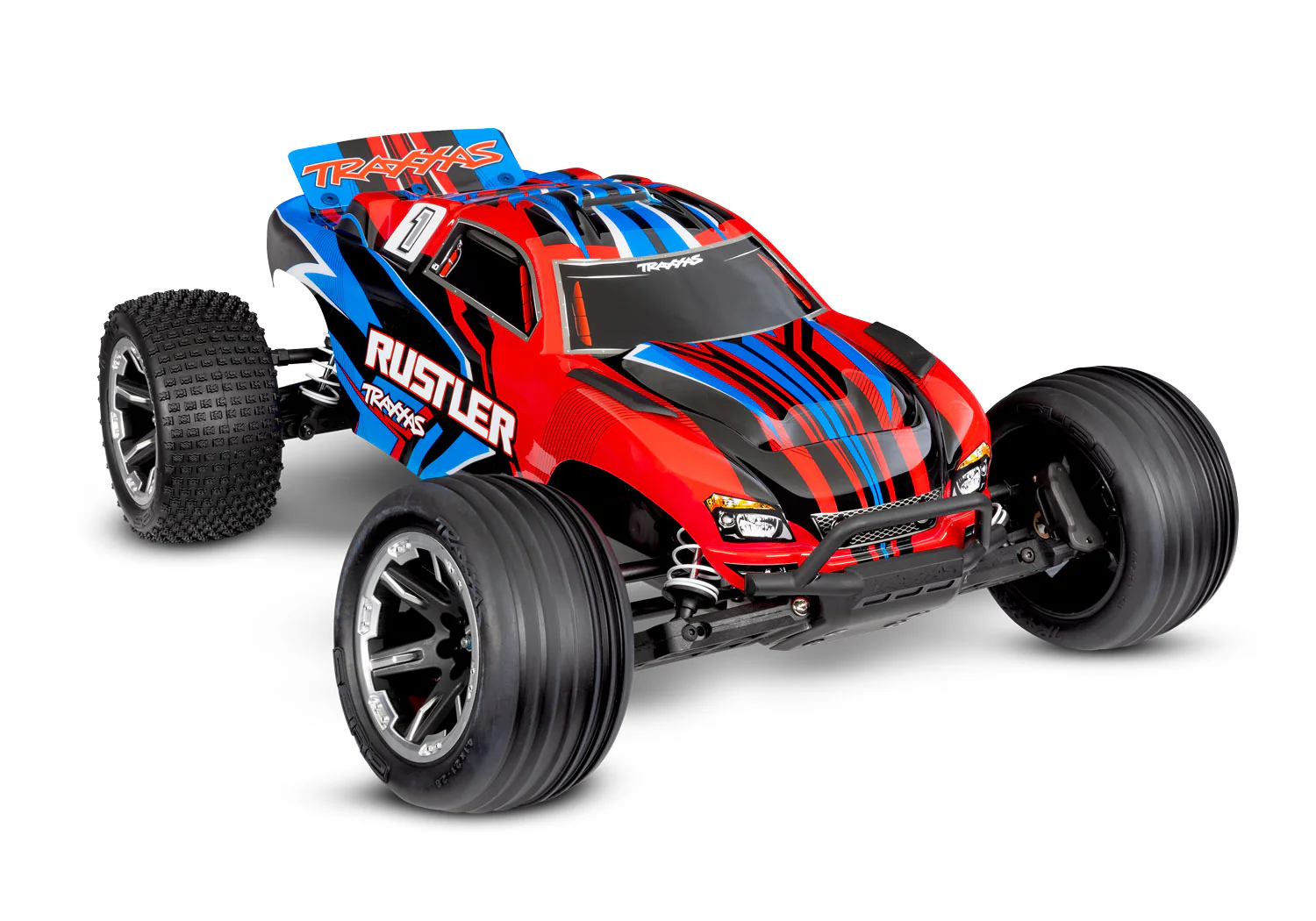 Traxxas Rustler 2wd XL-5 TQ Clipless RTR (Accu/Chargeur) 37254-8 - Image 3