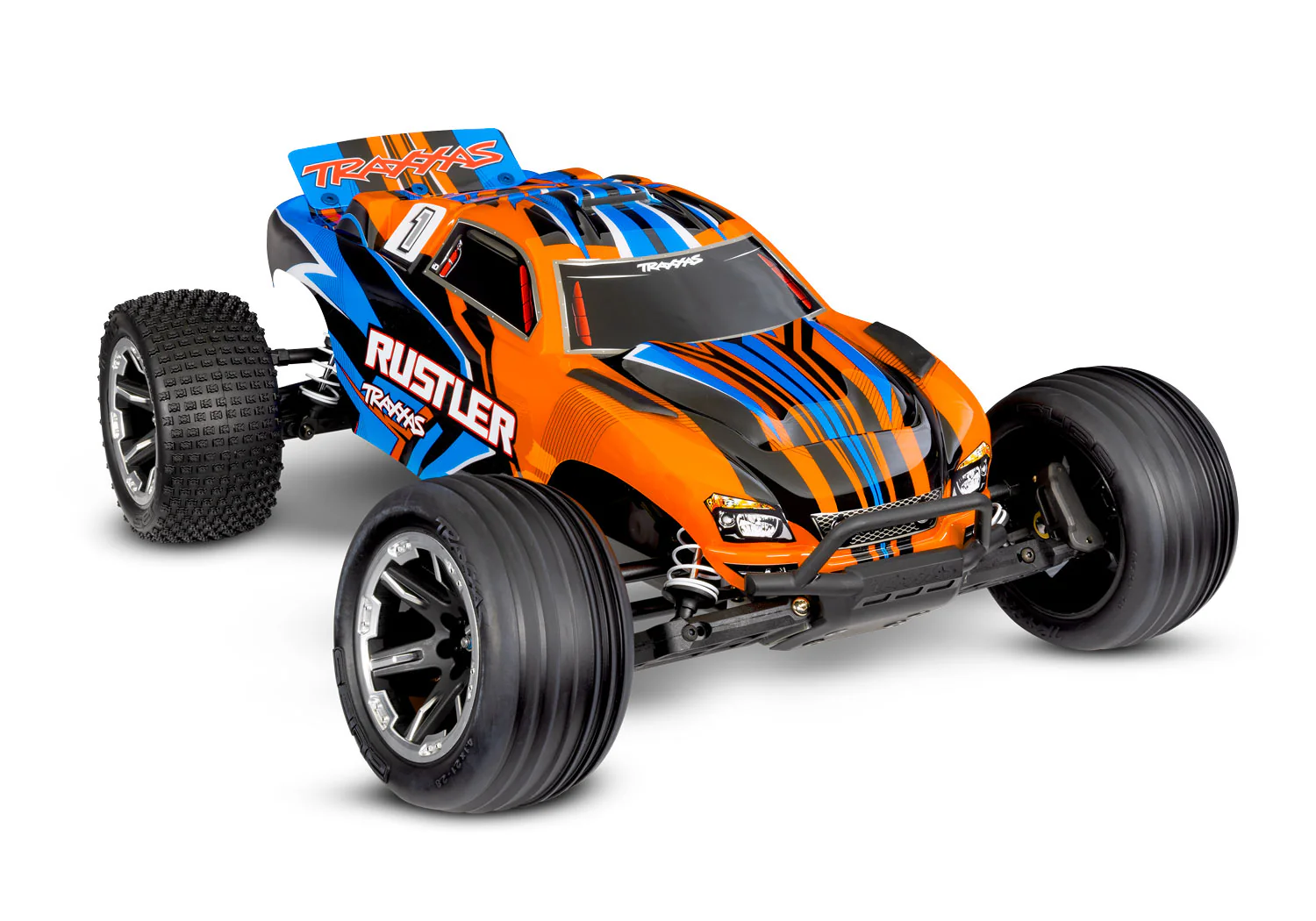 Traxxas Rustler 2wd XL-5 TQ Clipless RTR (Accu/Chargeur) 37254-8 - Image 4