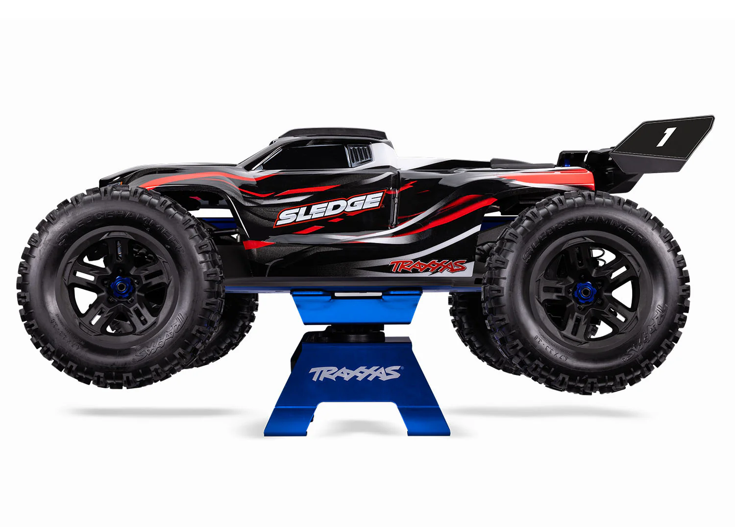 Traxxas Stand Aluminium Bleu 1/10 8796-BLUE - Image 3