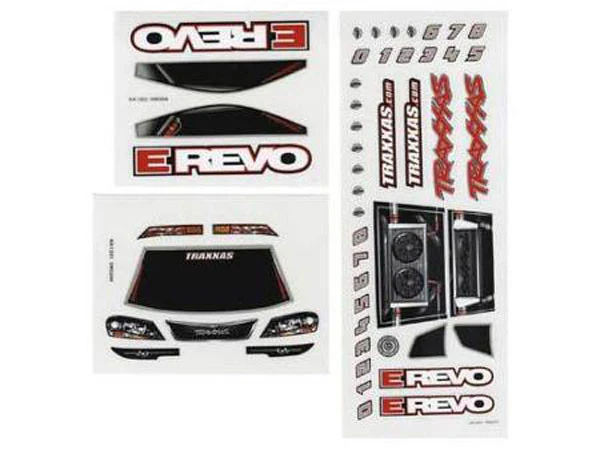 Traxxas Stickers E-revo 1/16 7114